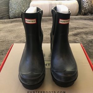 Hunter rain boots